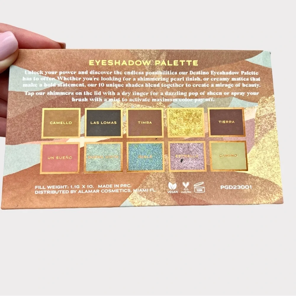 Enchanted Eyeshadow Palette - Bold and Shimmering Shades